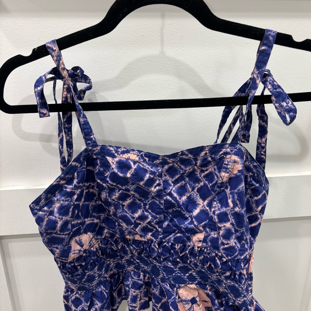 Ulla Johnson Byrdie Tie Dye Crop